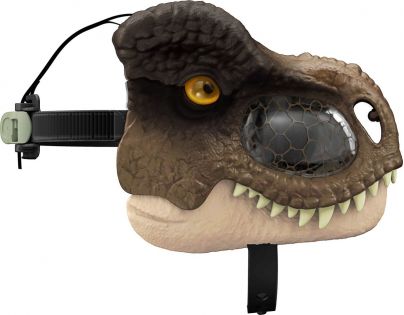 Mattel Jurský svet T-Rex maska na tvár so zvukmi