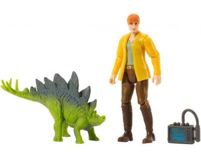 Mattel Jurský svět Základní figurka Claire a Stegosaurus