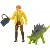 Mattel Jurský svět Základní figurka Claire a Stegosaurus 2
