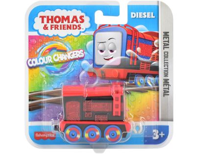 Mattel Kovová mašinka Tomáš mení farbu Mašinka Tomáš a jeho priatelia