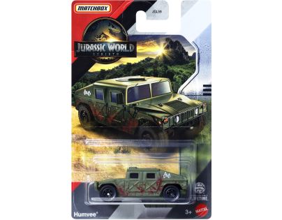 Mattel Matchbox Jurský svet dopravný prostriedok Humvee
