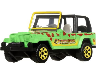 Mattel Matchbox Jurský svet dopravný prostriedok Jeep Wrangler