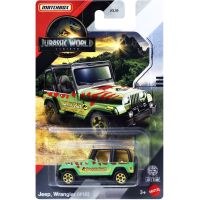 Mattel Matchbox Jurský svet dopravný prostriedok Jeep Wrangler 4