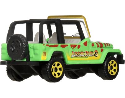 Mattel Matchbox Jurský svet dopravný prostriedok Jeep Wrangler