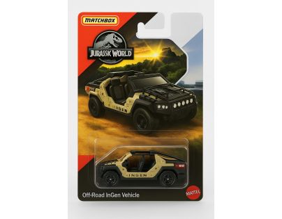 Mattel Matchbox Jurský svet dopravný prostriedok Off-road