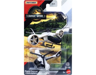 Mattel Matchbox Jurský svet dopravný prostriedok Rapid Rescue