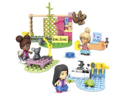 Mattel Mega Construx Barbie starostlivosť o zvieratká