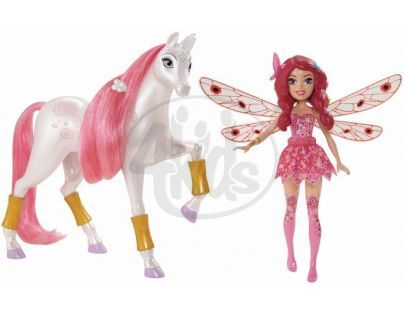 Mattel Mia and Me Malá víla a jednorožec - Mia a Lyria