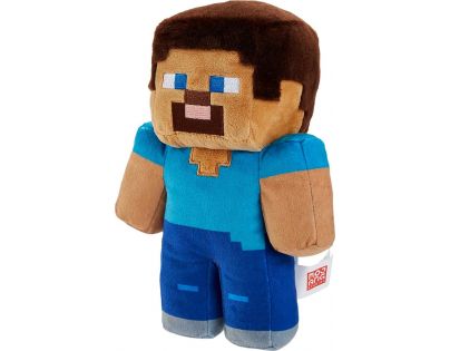 Mattel Minecraft 20 cm plyšák Steve stojící