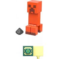Mattel Minecraft Figurka Build a Portal Damaged Creeper 8 cm