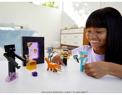 Mattel Minecraft 8 cm figurka Bees new