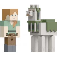 Mattel Minecraft 8 cm figurka dvojbalení Alex and Llama 3