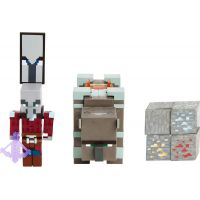 Mattel Minecraft 8 cm figurka dvojbalení Dungeons Ravager a Raid Captain 4