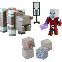 Mattel Minecraft 8 cm figurka dvojbalení Dungeons Ravager a Raid Captain 5