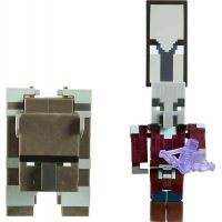 Mattel Minecraft Figurka 8 cm dvojbalení Raid Captain and Ravager