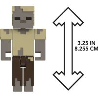 Mattel Minecraft 8 cm figúrka Husk 4