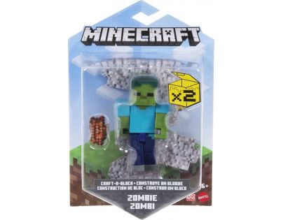 Mattel Minecraft 8 cm figurka Zombie