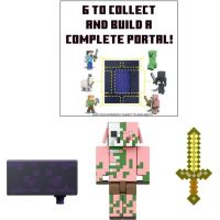 Mattel Minecraft 8 cm figurka Zombified Piglin 2