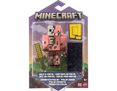 Mattel Minecraft 8 cm figurka Zombified Piglin