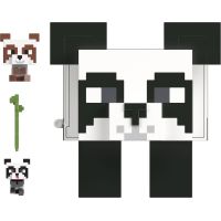 Mattel Minecraft mini Mob head Panda herný dom 3