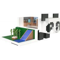 Mattel Minecraft mini Mob head Panda herný dom 4