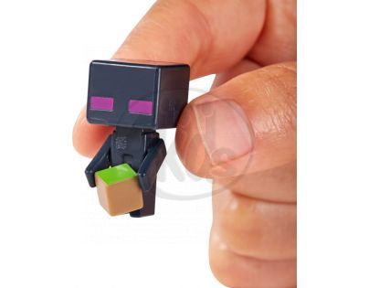 Mattel Minecraft minifigurka 3ks - Snow Golem, Enderman a Wolf
