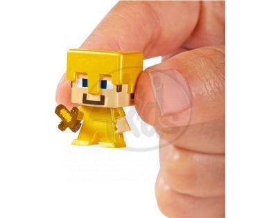 Mattel Minecraft minifigurka 3ks - Witch, Steve a Iron Golem