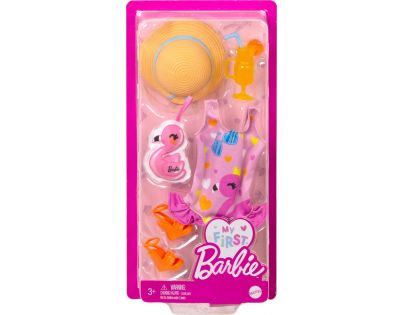 Mattel Moja prvá Barbie set oblečkov 34 cm klobúk