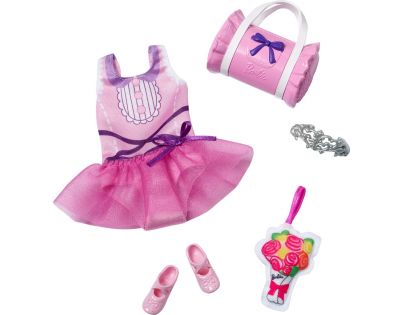 Mattel Moja prvá Barbie set oblečkov 34 cm ružová taška
