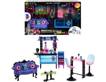 Mattel Monster High kaviareň pri náhrobku - Poškodený obal