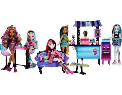 Mattel Monster High kaviareň pri náhrobku - Poškodený obal