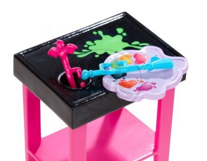 Monster High BDD81 Školní set - Ateliér hodiny umění