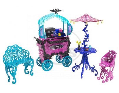 Monster High Y0425 Monster set - Kavárna