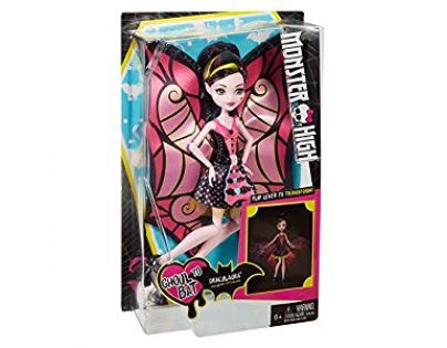 Mattel Monster High príšerka fanstraštická premena Draculaura