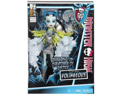 Monster High Y7298 Superhrdinka - Frankie Stein Voltageous