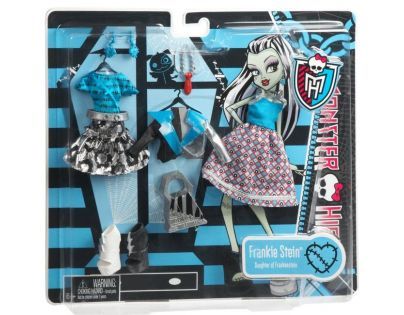 Monster High Y0585 Velká kolekce hadříků - Frankie Stein