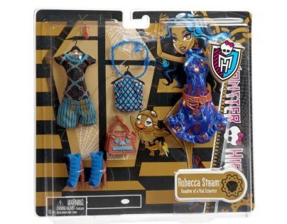 Monster High Y0585 Velká kolekce hadříků - Robecca Steam