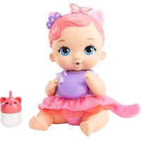 Mattel My Garden Baby Bábika ružovofialové mačiatko 30 cm 5