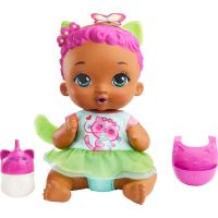 Mattel My Garden Baby Bábika ružovozelené mačiatko 30 cm - Poškodený obal