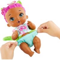 Mattel My Garden Baby Bábika ružovozelené mačiatko 30 cm - Poškodený obal 4