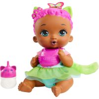 Mattel My Garden Baby Bábika ružovozelené mačiatko 30 cm - Poškodený obal 5