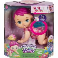 Mattel My Garden Baby™ lezúci motýlik so zvukmi ružový 30 cm 4