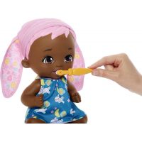 Mattel My Garden Baby™ Bábätko ružovomodrý zajačik 33 cm 3