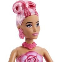 Mattel Panenka Barbie Petal Pop Květinové překvapení - Červená růže 3