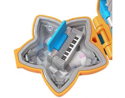 Mattel Polly Pocket panenka do kapsy oranžová hvězda FRY32