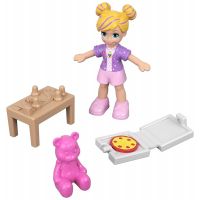 Mattel Polly Pocket panenka do kapsy zelené srdce GCN07 3