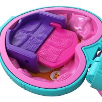 Mattel Polly Pocket panenka do kapsy zelené srdce GCN07 4