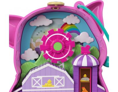 Mattel Polly Pocket pidi svet do vrecka Farma s prasiatkami