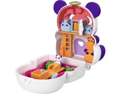 Mattel Polly Pocket pudrenka s prekvapením Panda