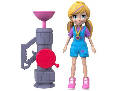 Mattel Polly Pocket športové bábika Zip N Blast Polly